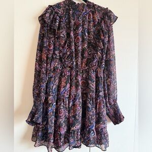 Fate Multicolor Smocked Dress